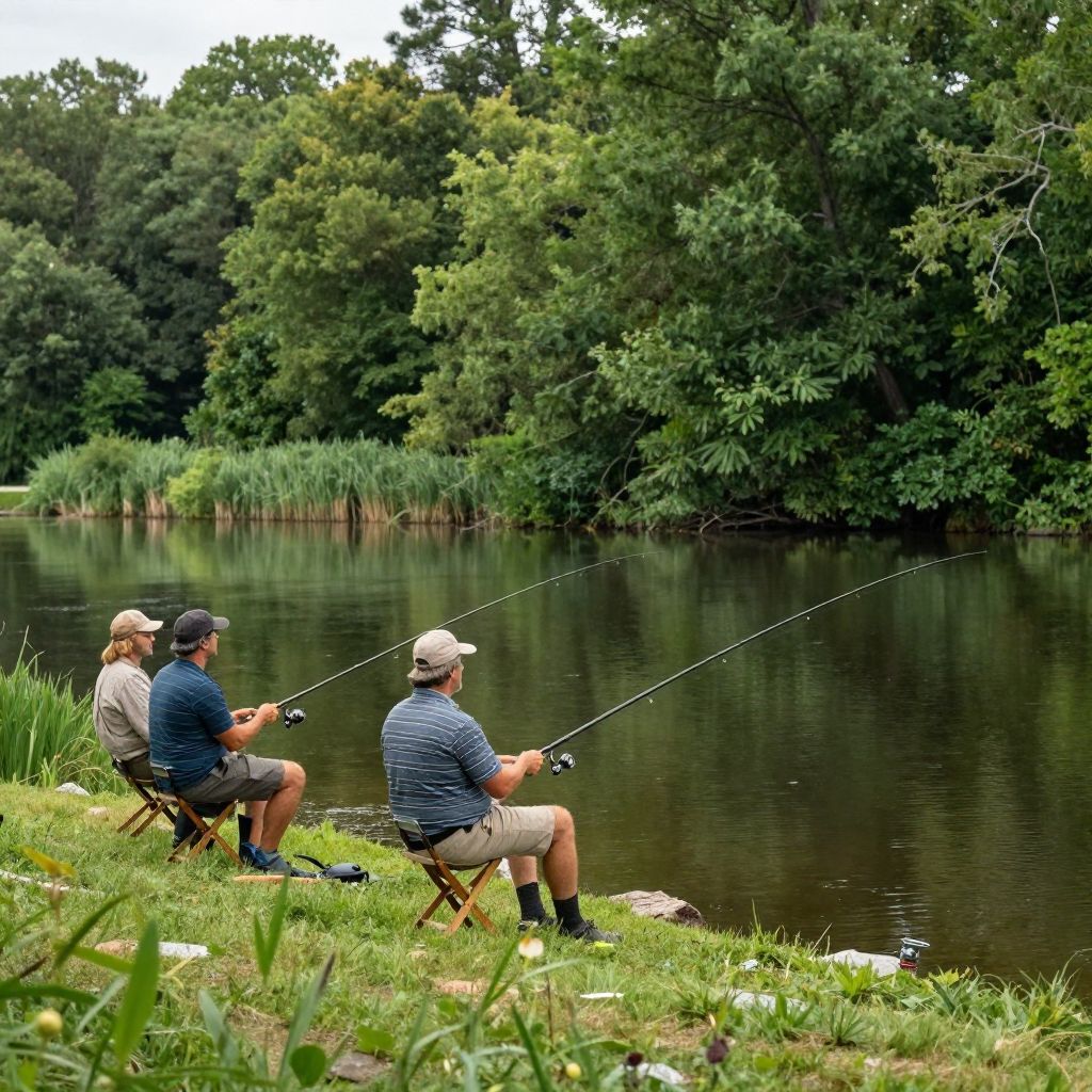 Fishing near Good Luck Cellars