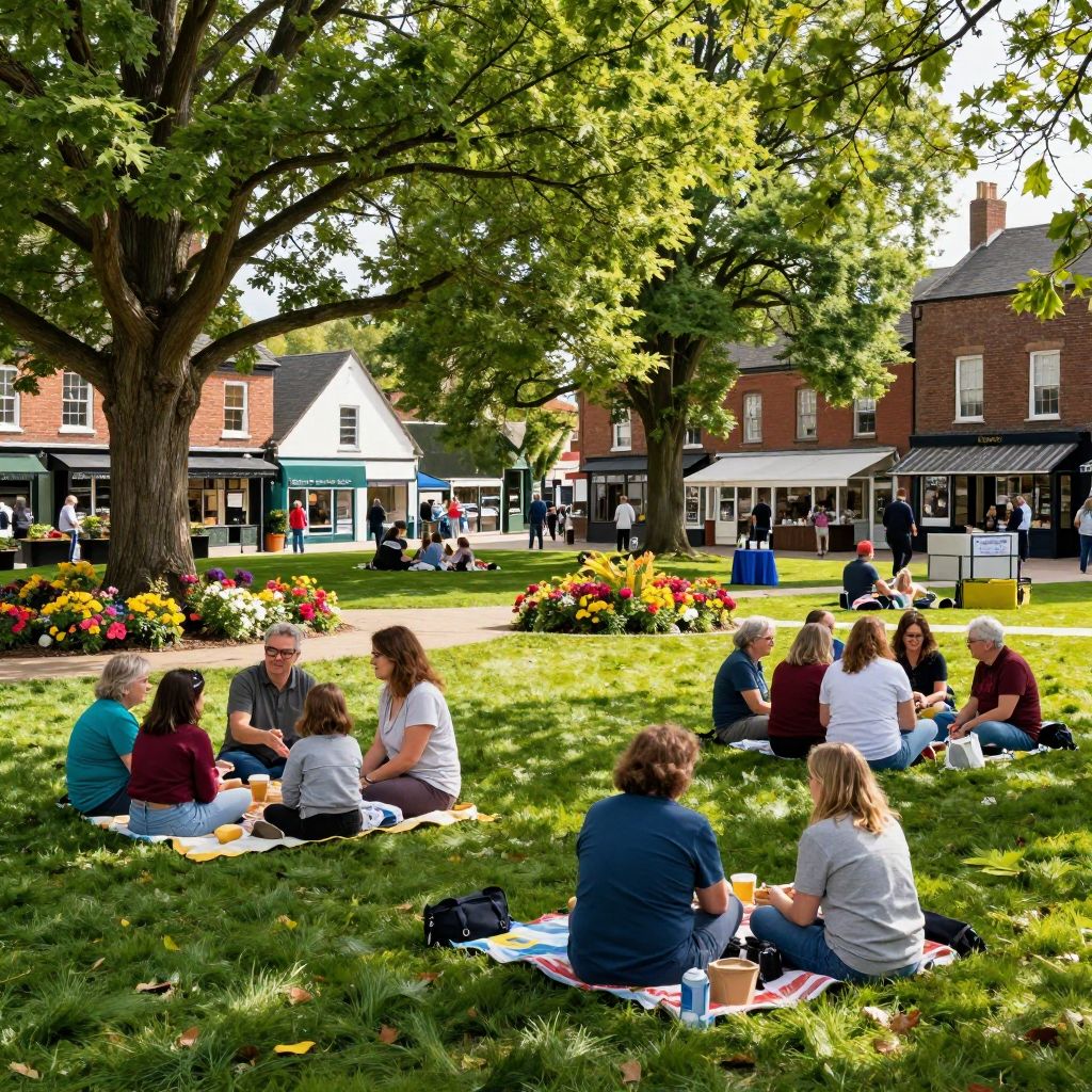 Town Square and Town Green
