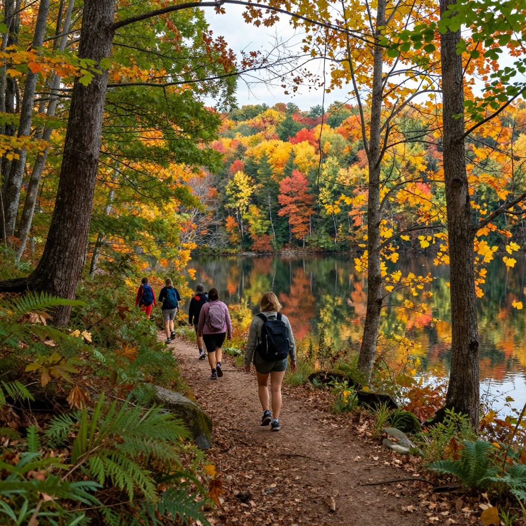 Hiking at Hungry Mother State Park
