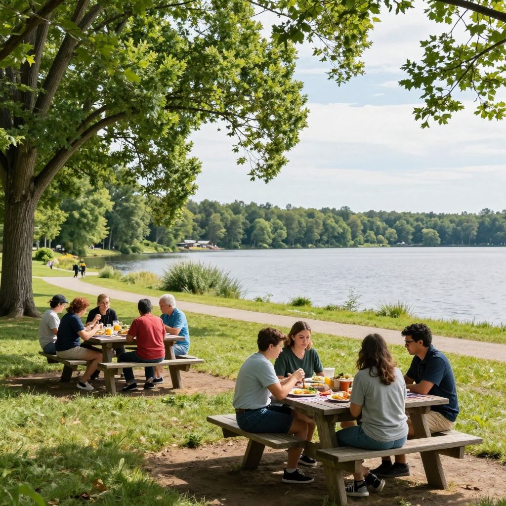 Picnic at Hungry Mother State Park