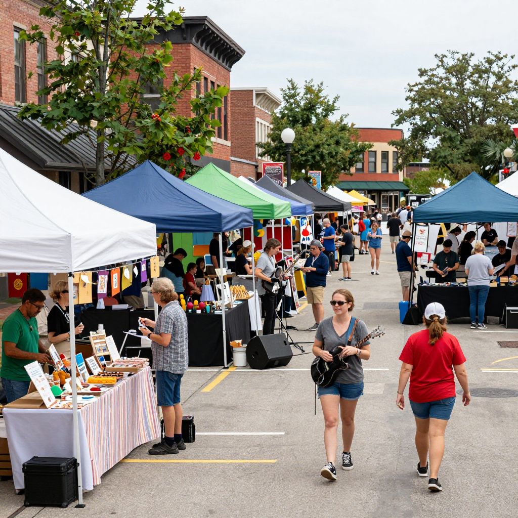 Local Event in Downtown Marion