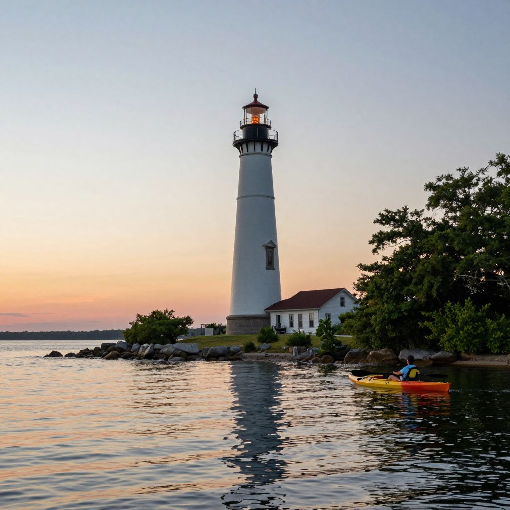 New Point Comfort Lighthouse