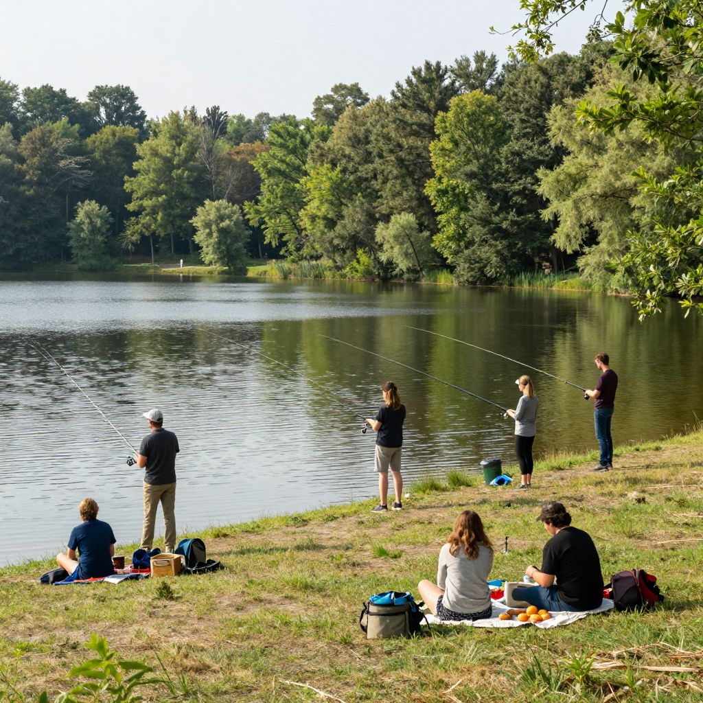 Fishing and Hiking Around McKenney