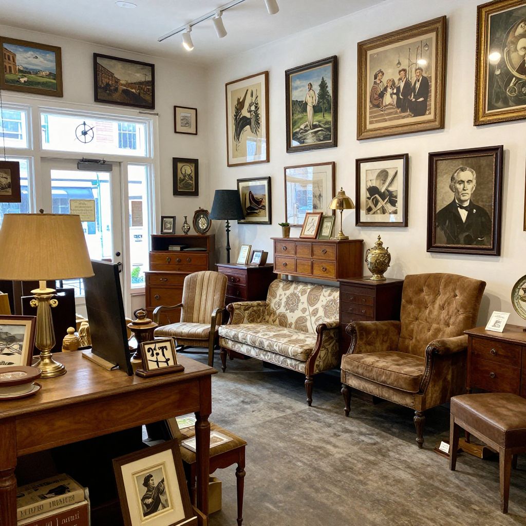 Antique Shops in Downtown Middleburg