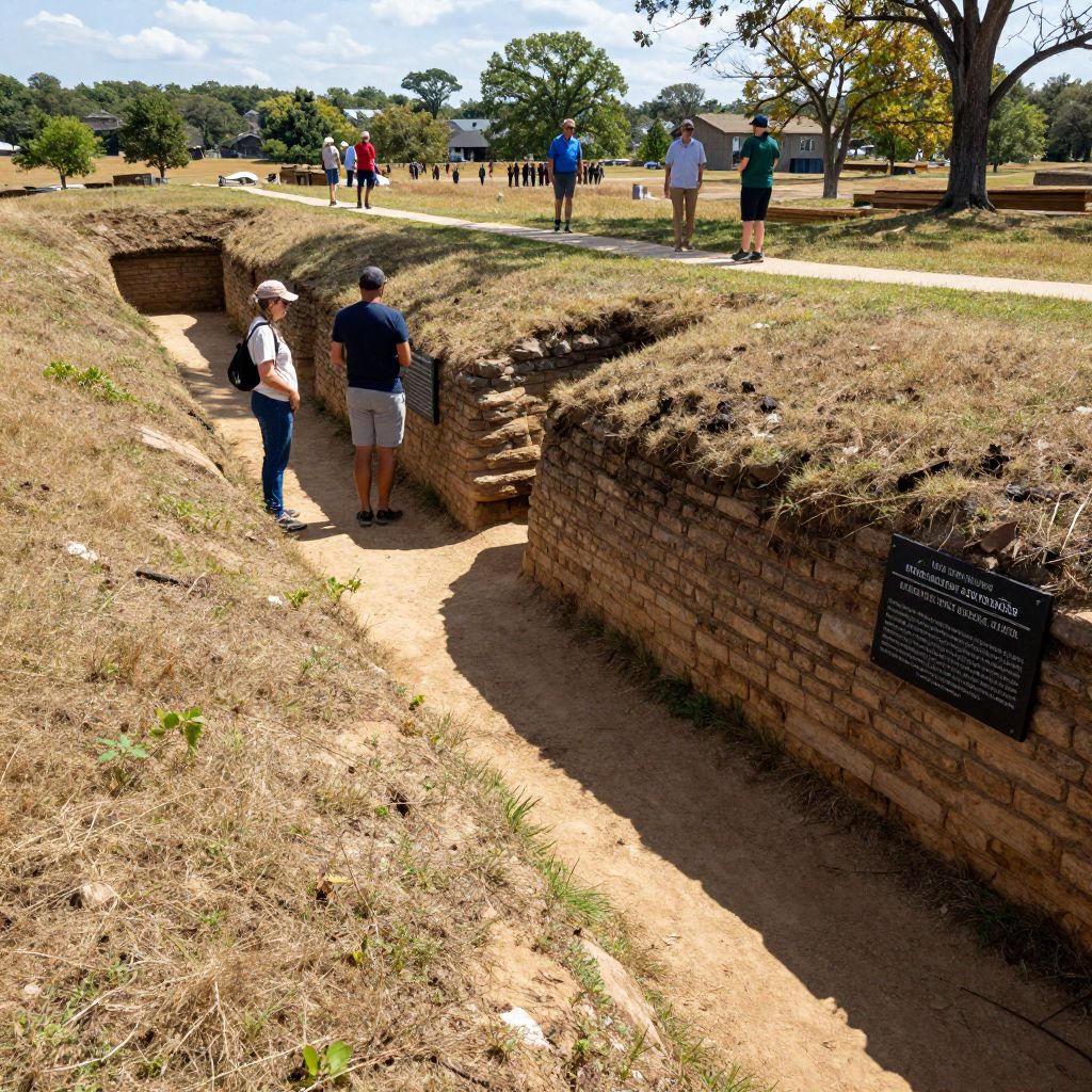 19th Corps Trenches at Cedar Creek