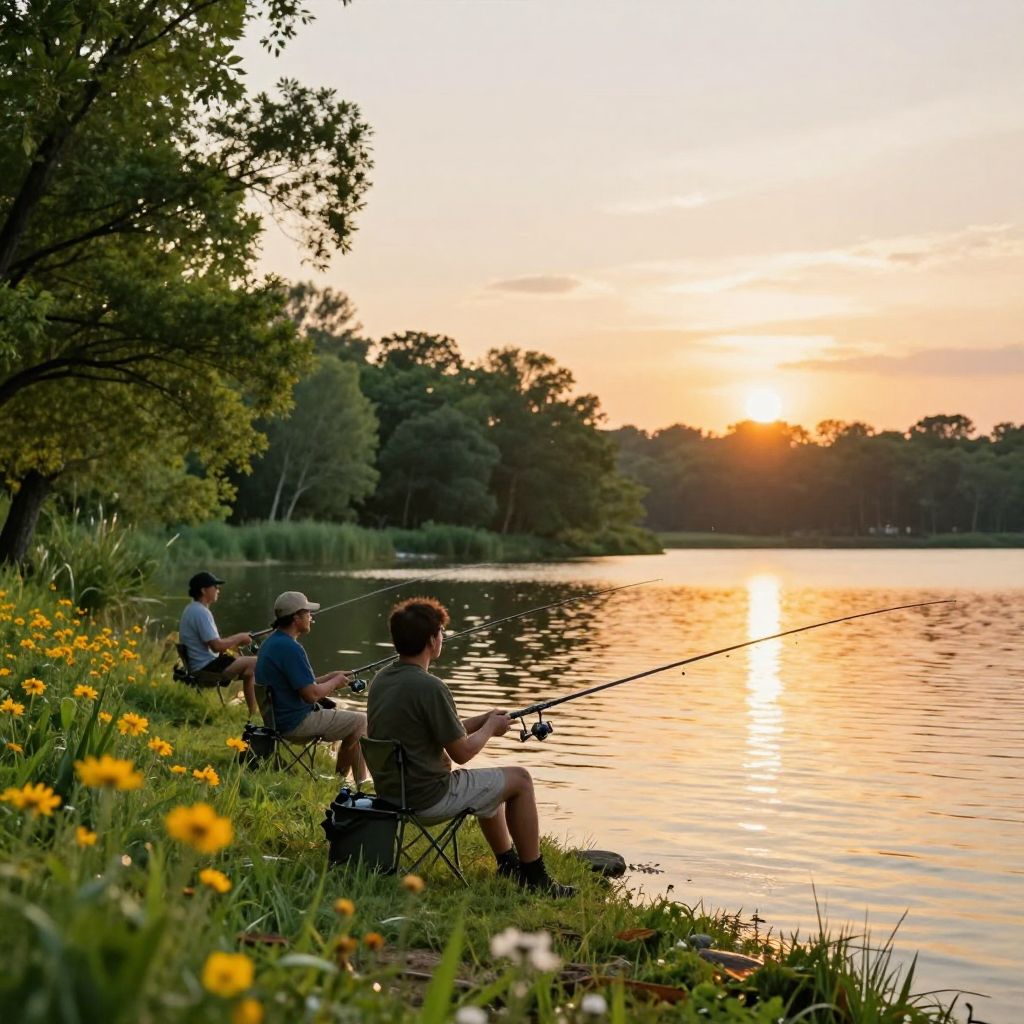 Fishing at Local Lakes