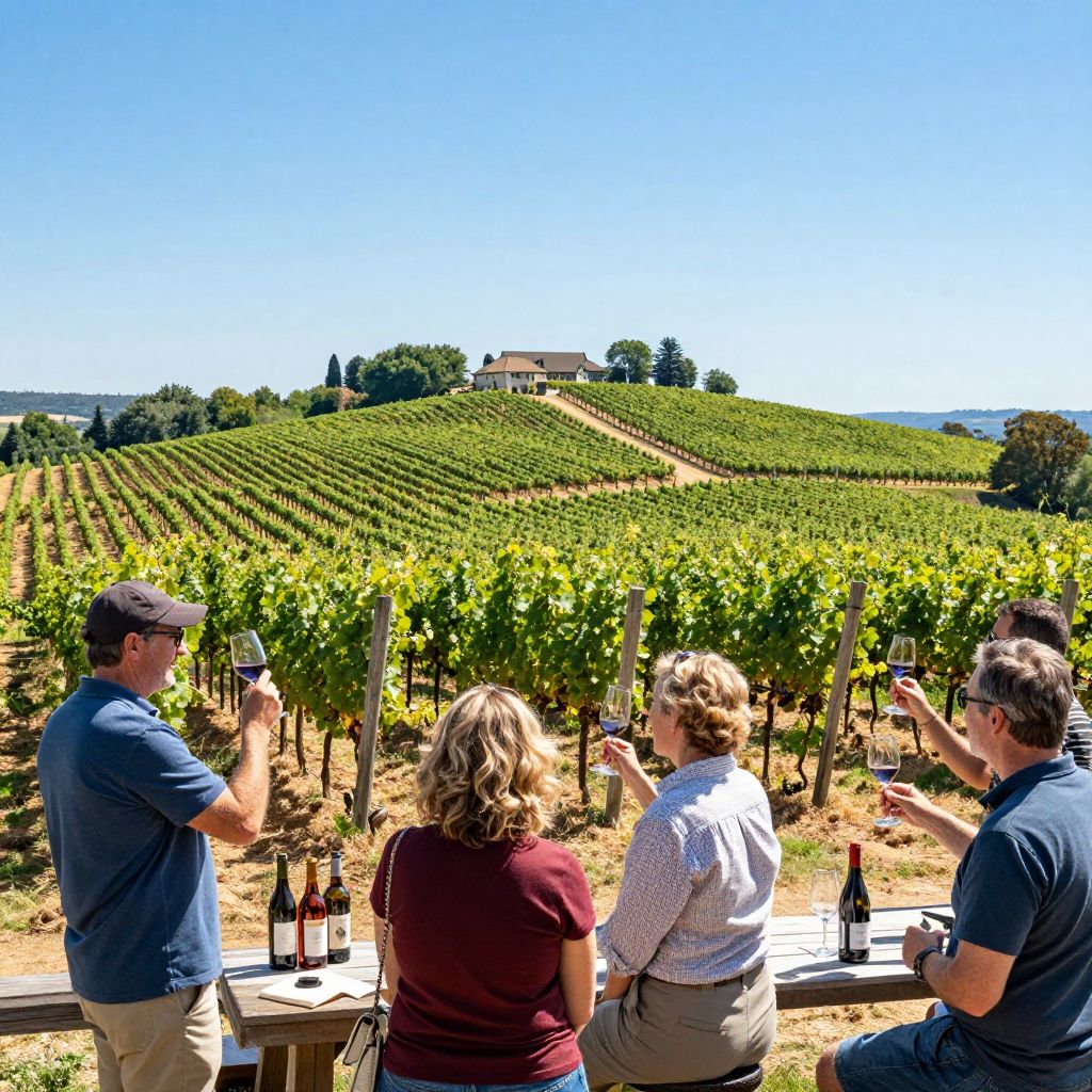 Visit the General’s Ridge Vineyard