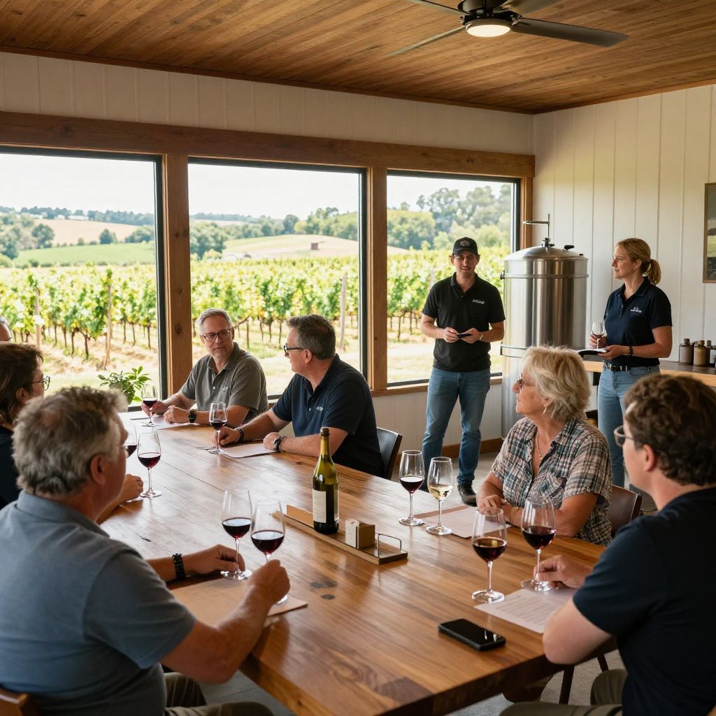 Take a Tour and Taste Wines at Ingleside Vineyards
