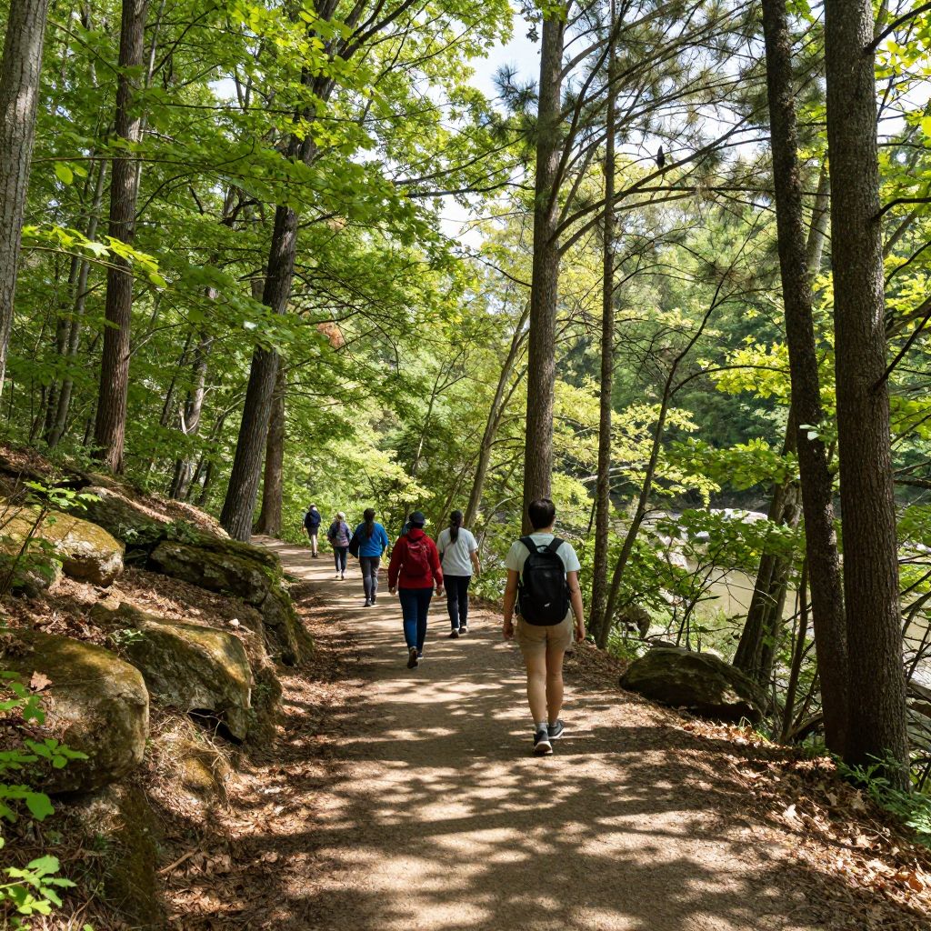 Explore the Trails at Voorhees Nature Preserve