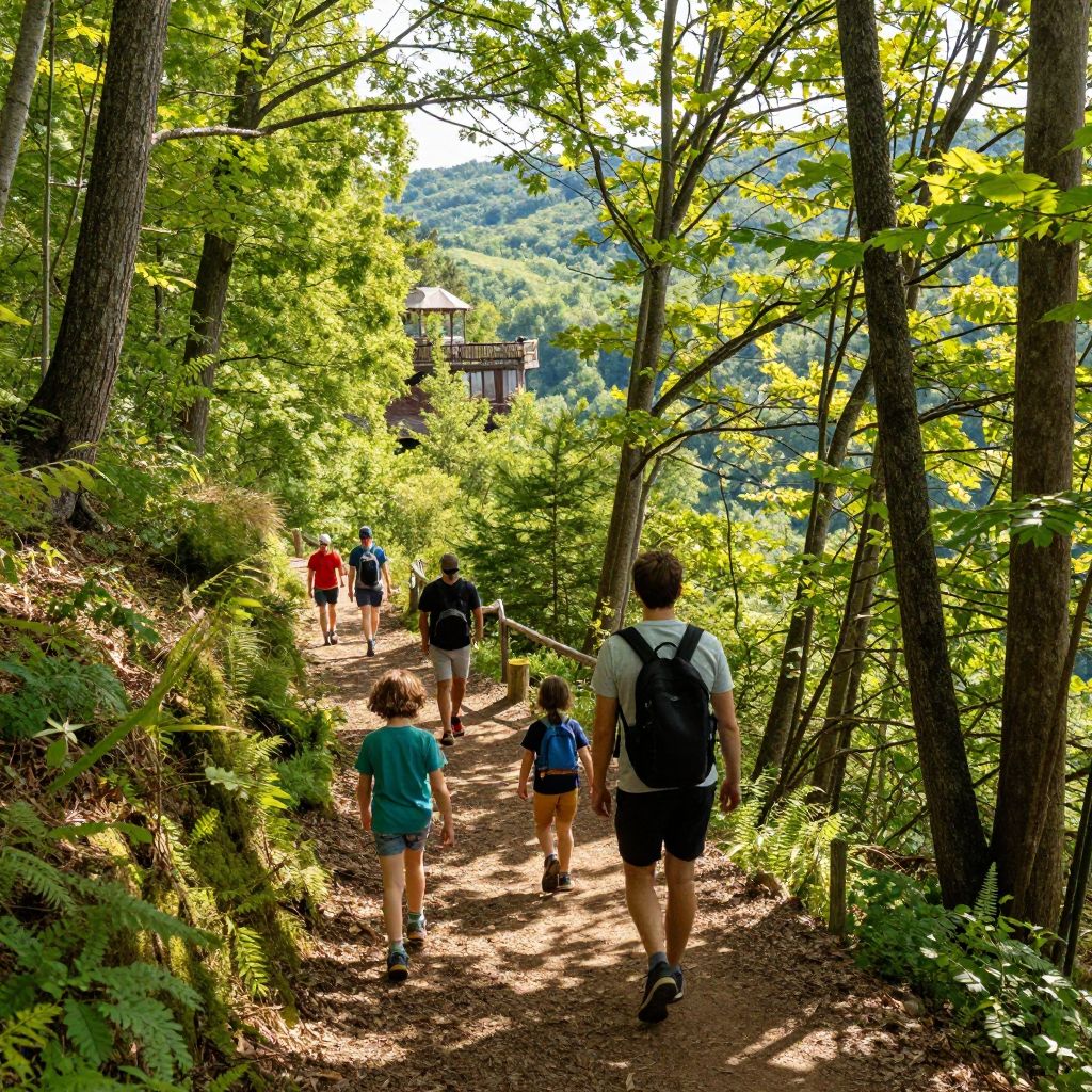 Hiking at Craig Creek Park