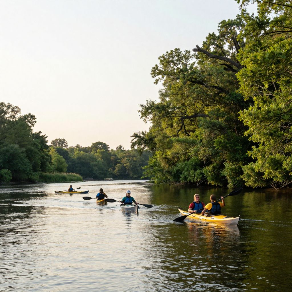 Kayaking the Great Wicomico River