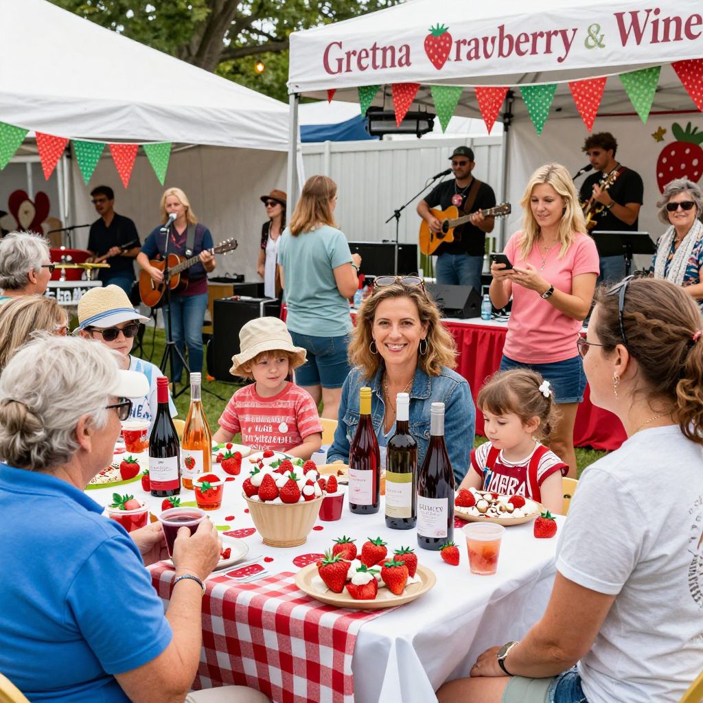 Gretna Strawberry and Wine Festival