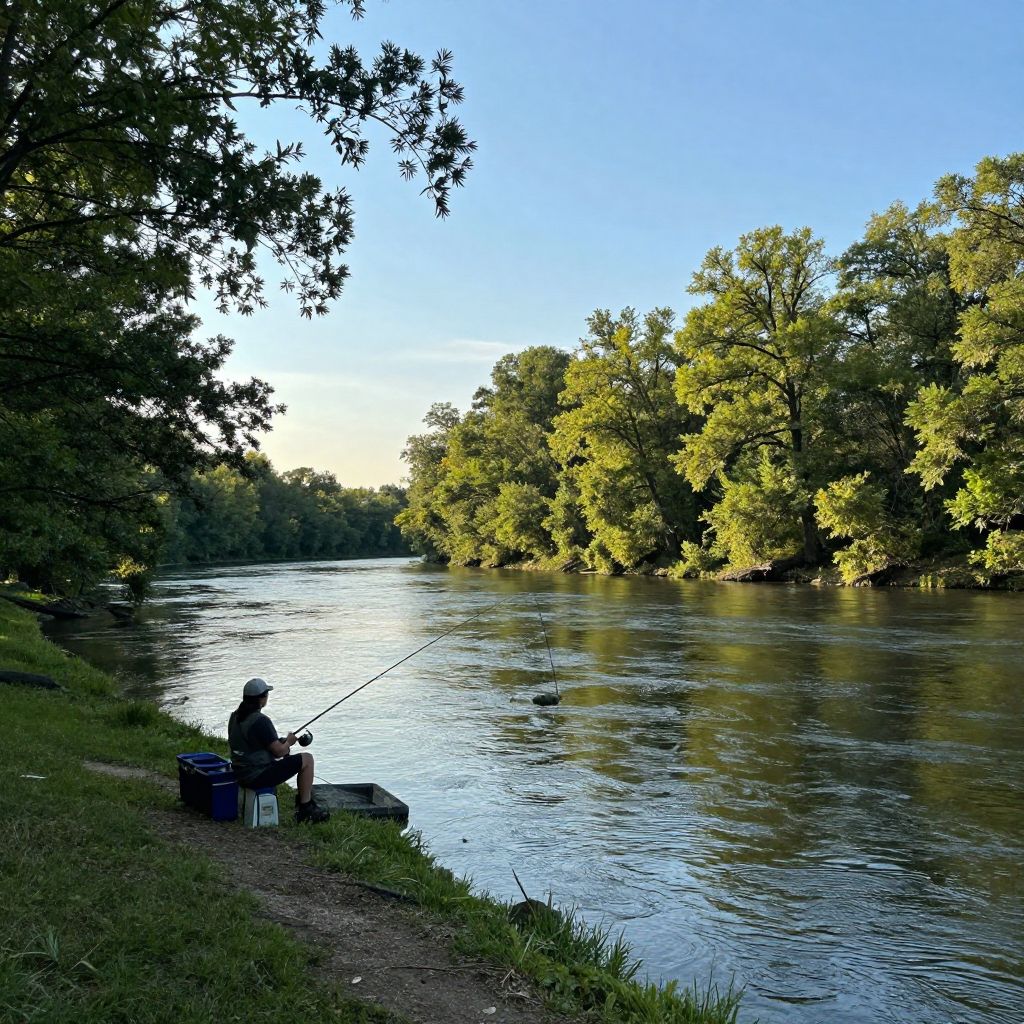 Fishing on the James River
