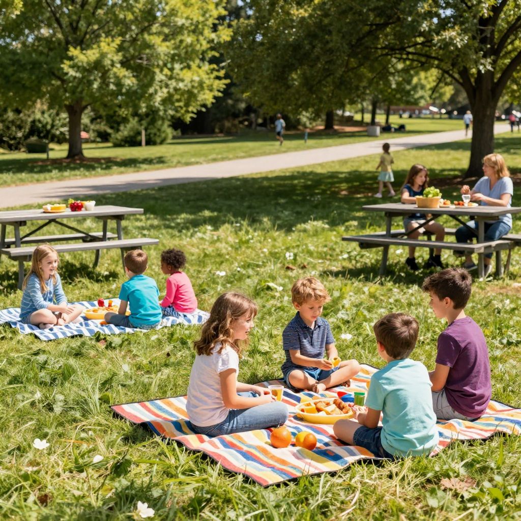 Picnic at Fighting Creek Park