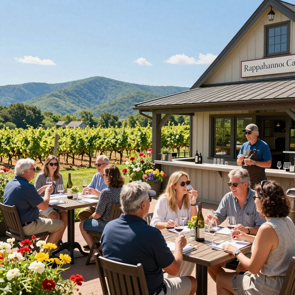 Rappahannock Cellars Wine Tasting