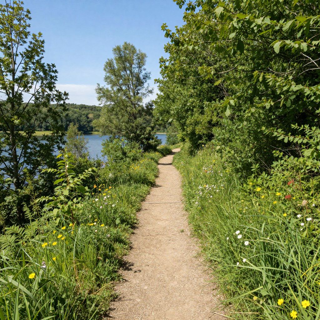Hiking Trails at Carvins Cove Natural Reserve