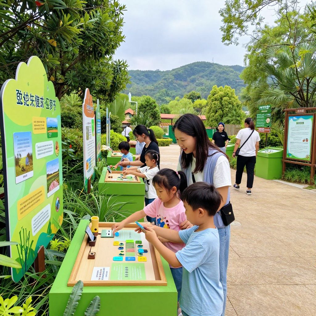 Explore Park Outdoor Exhibits