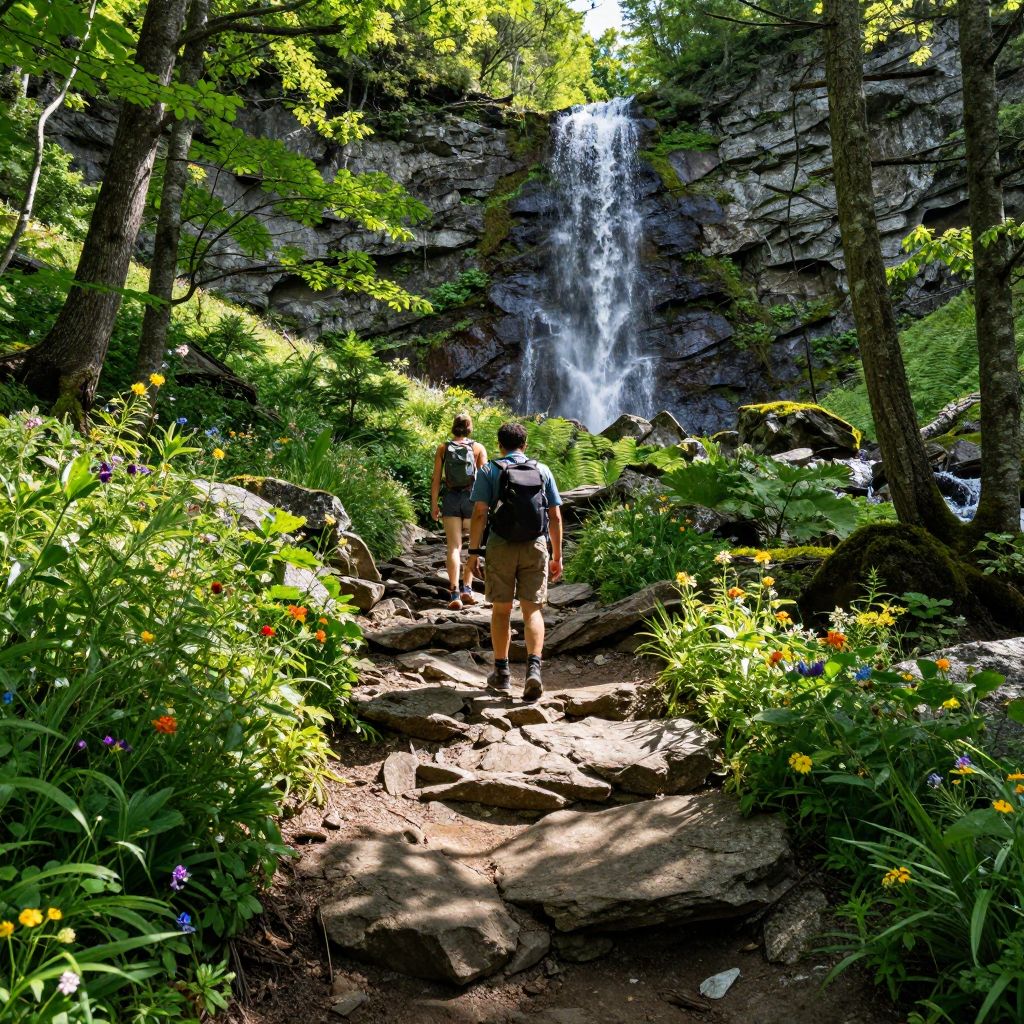 Dark Hollow Falls Trail