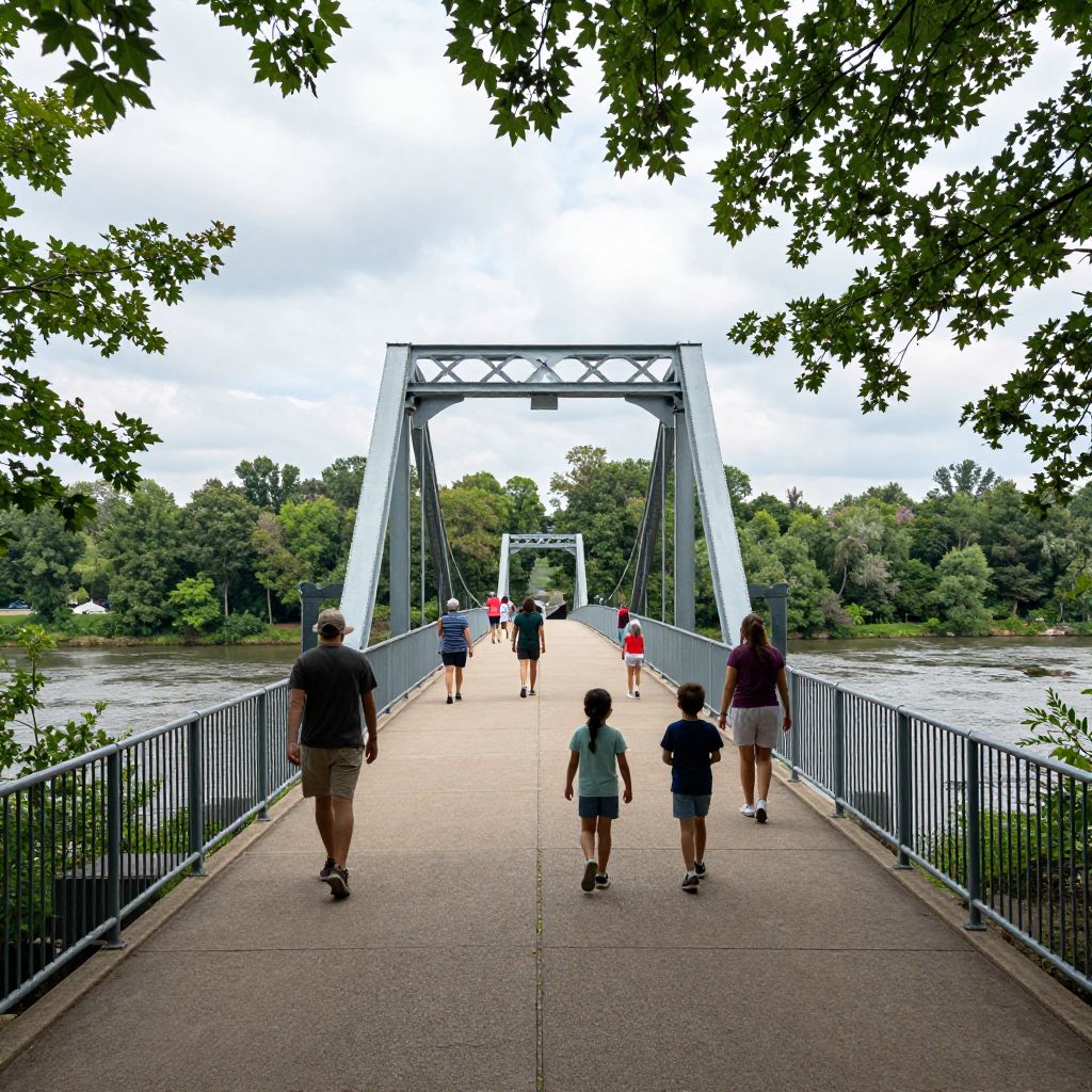 Cleveland Swinging Bridge