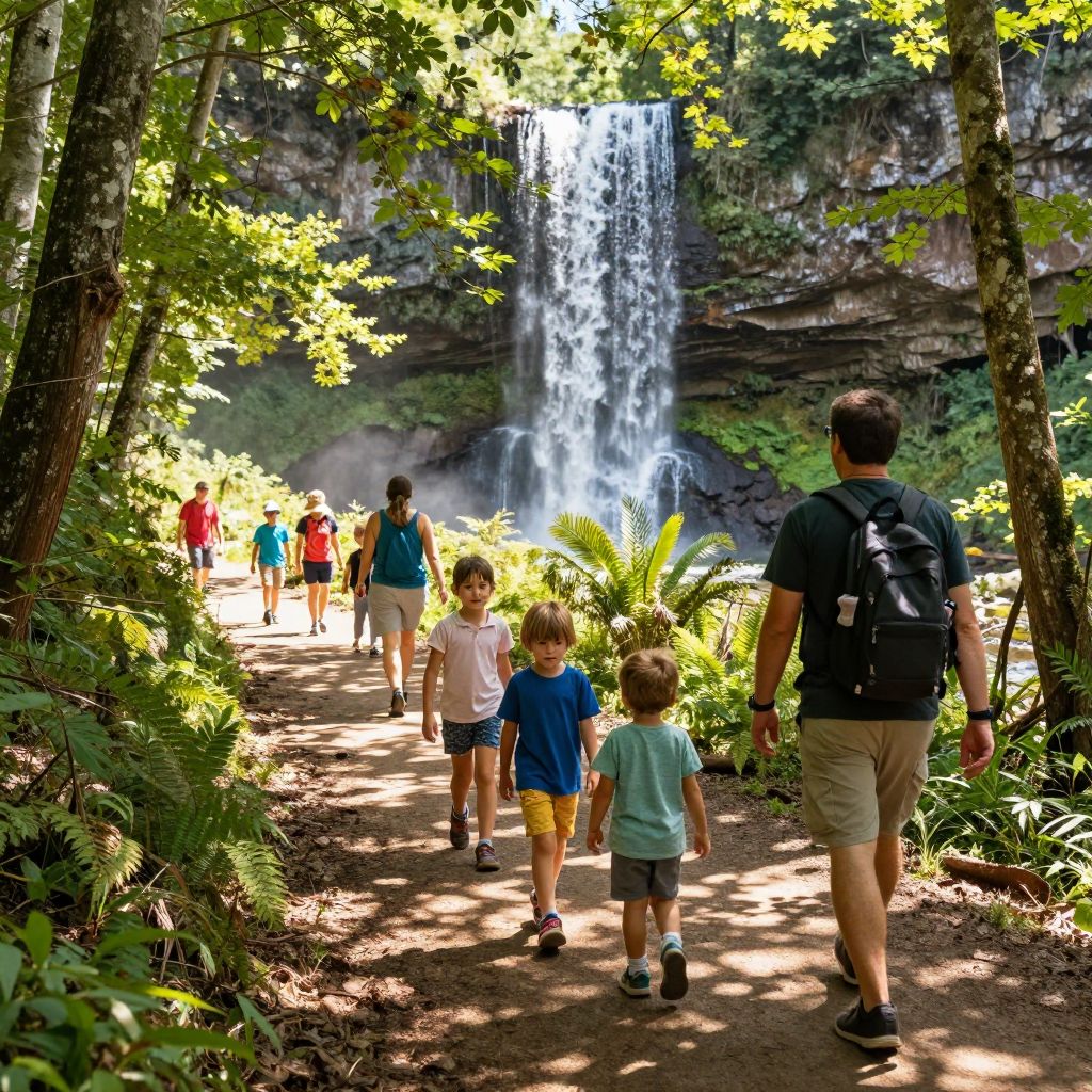 Tank Hollow Falls Trail