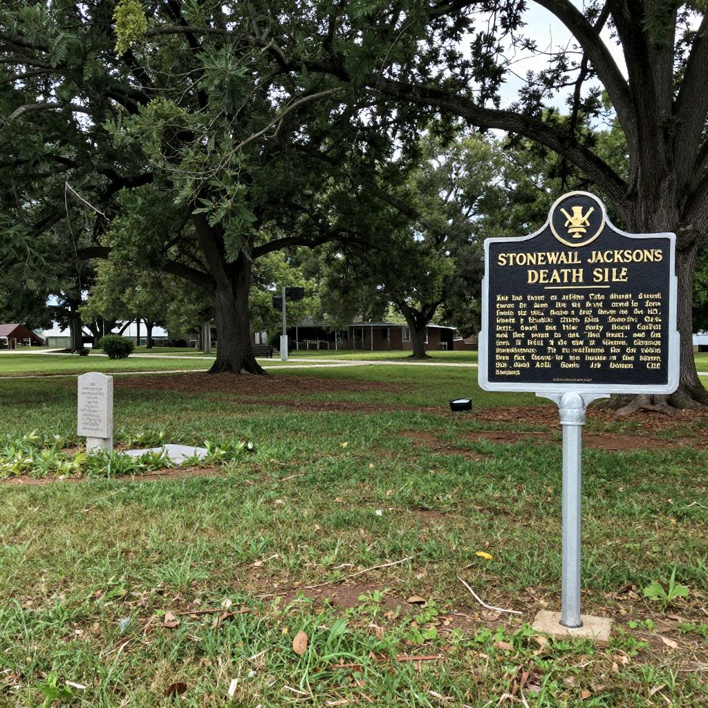 Stonewall Jackson’s Death Site